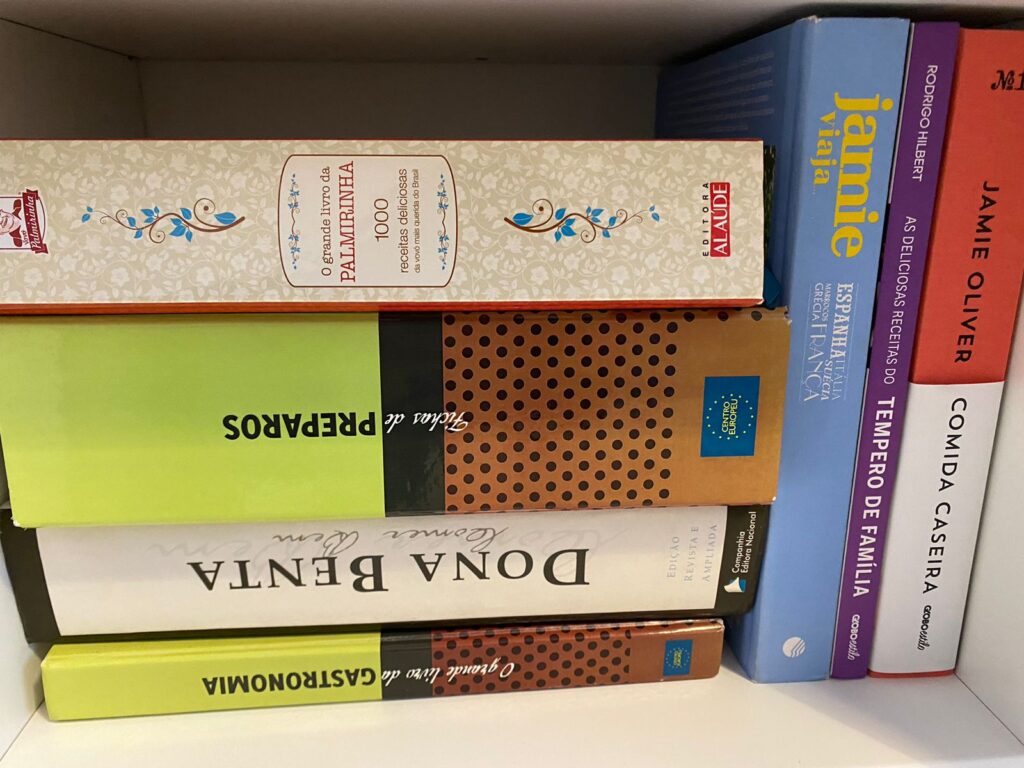 Um livro de receitas para comer bem e em família